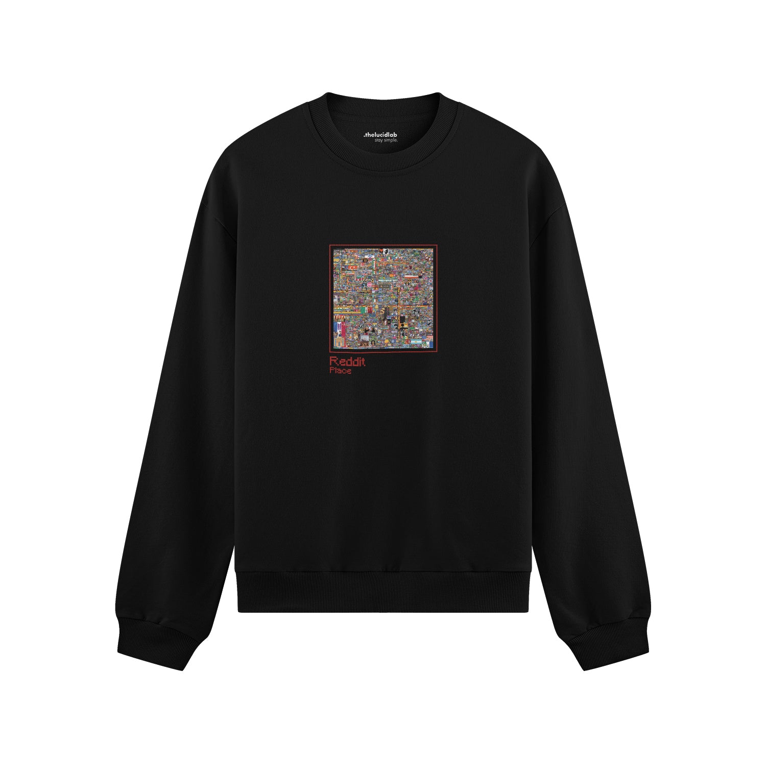 Reddit Place Oversize Sweatshirt