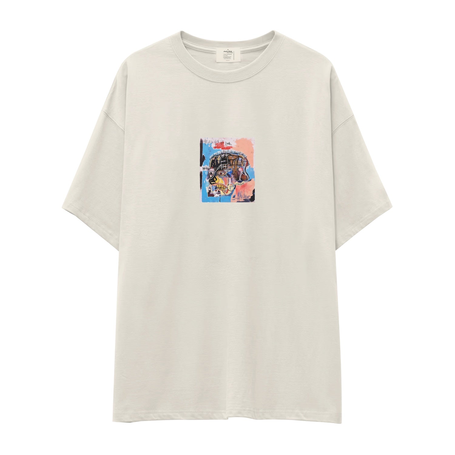 Basquiat Skull (1982) Oversize Tişört