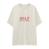 MILF / Man I Love Ferrari Oversize Tişört