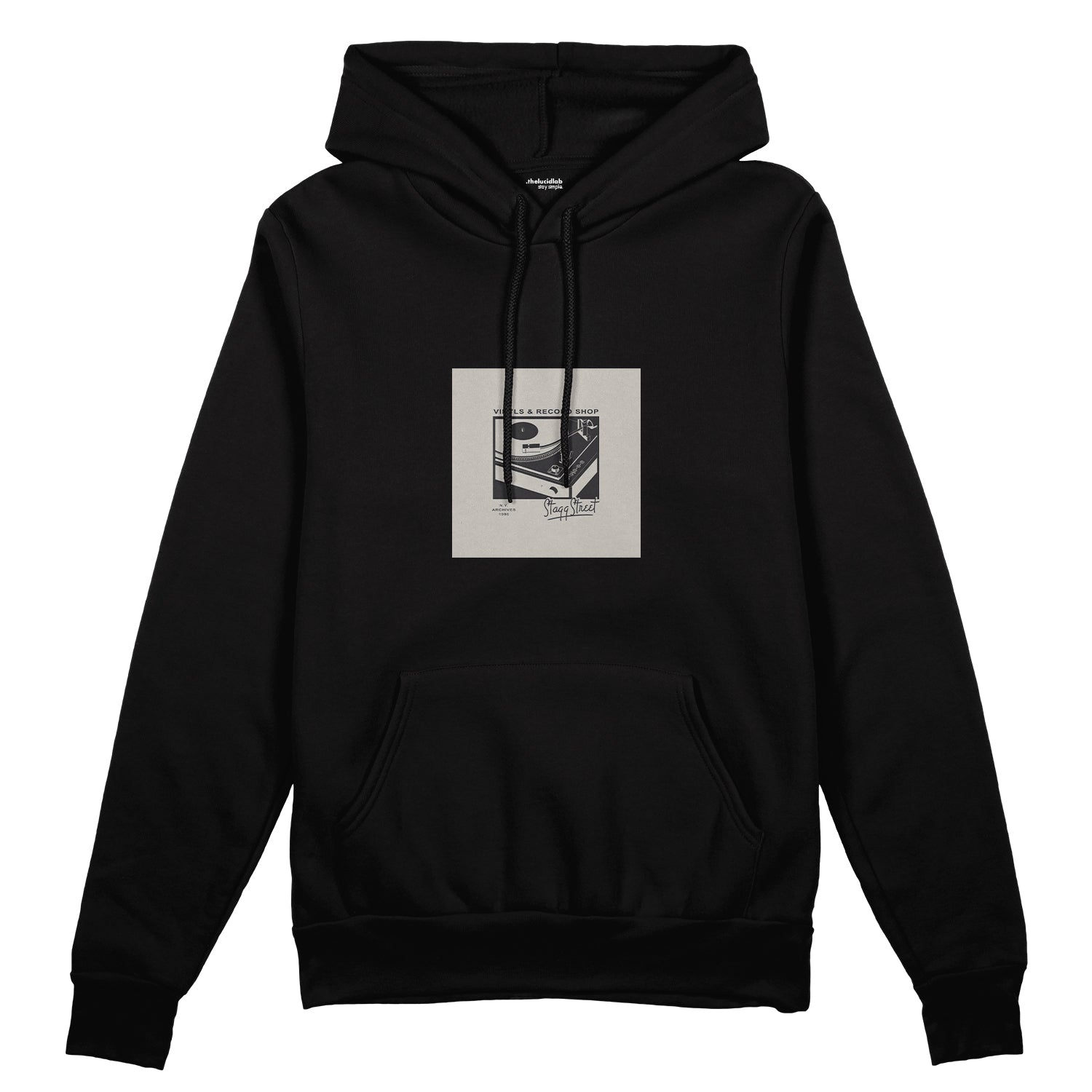 Vinyl Dreams Oversize Hoodie