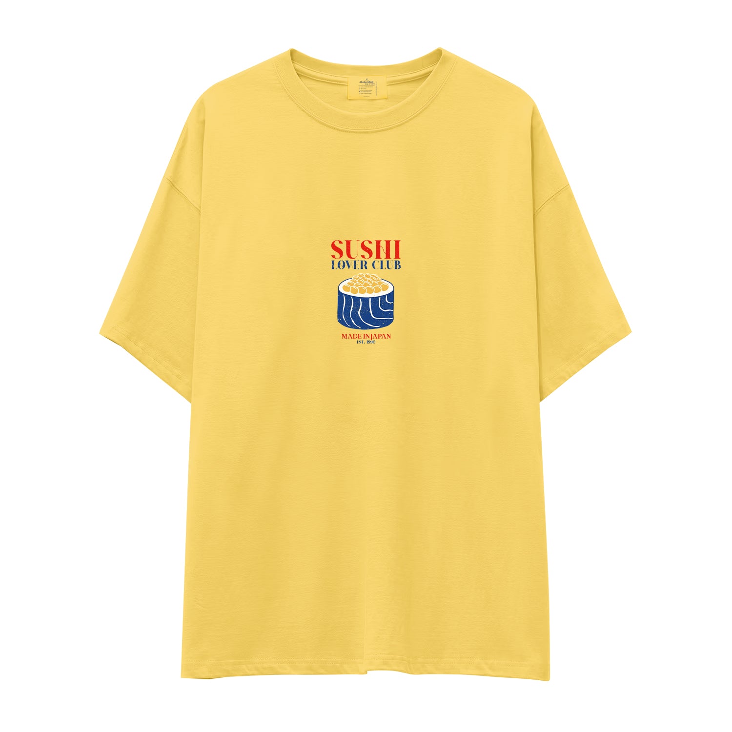 Sushi Lover Club Oversize Tişört