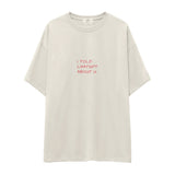 I Told ChatGPT About U Oversize Tişört