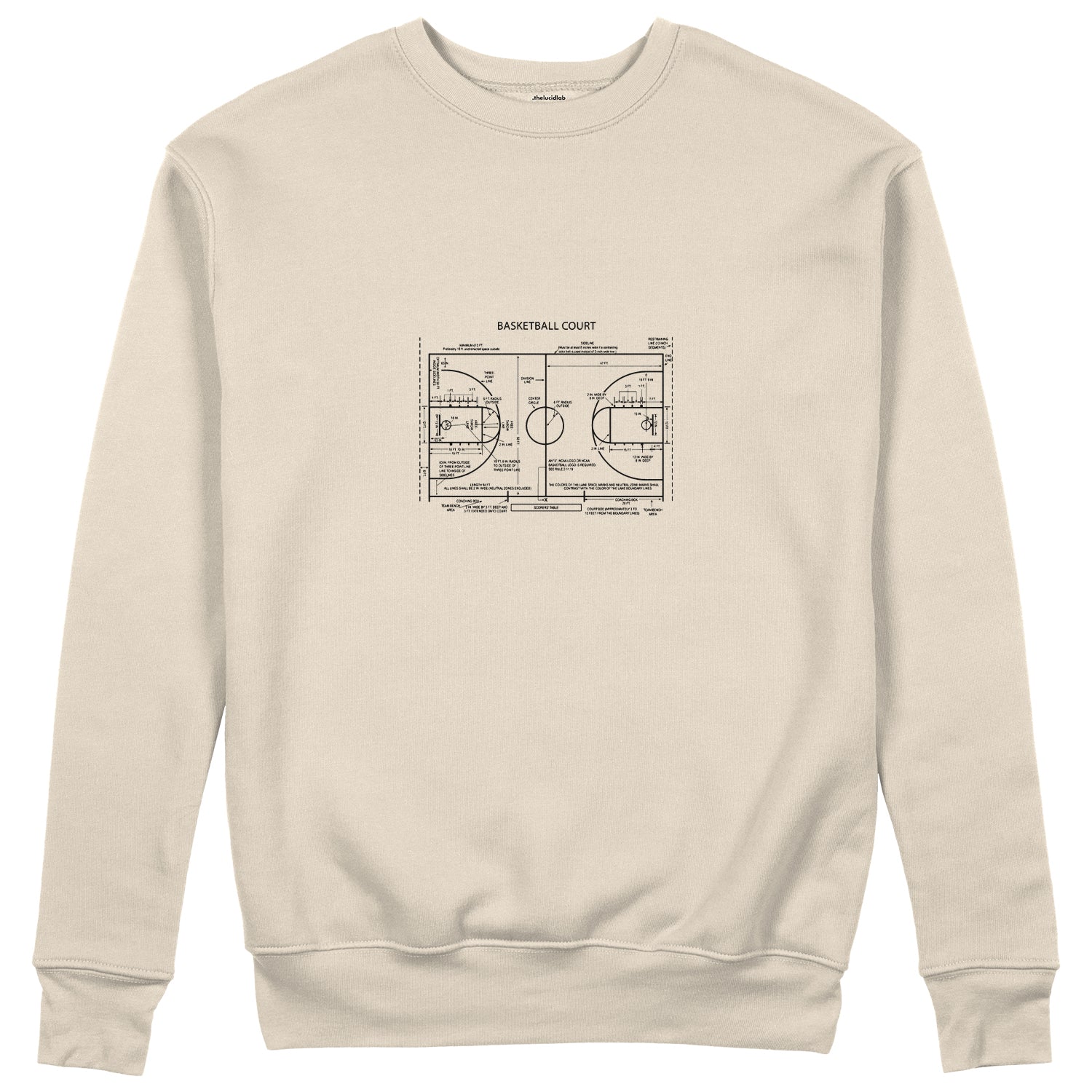 Basketball Court Sweatshirt