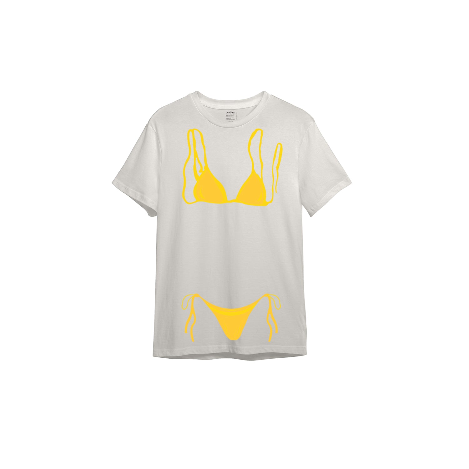 Yellow Bikini Tişört