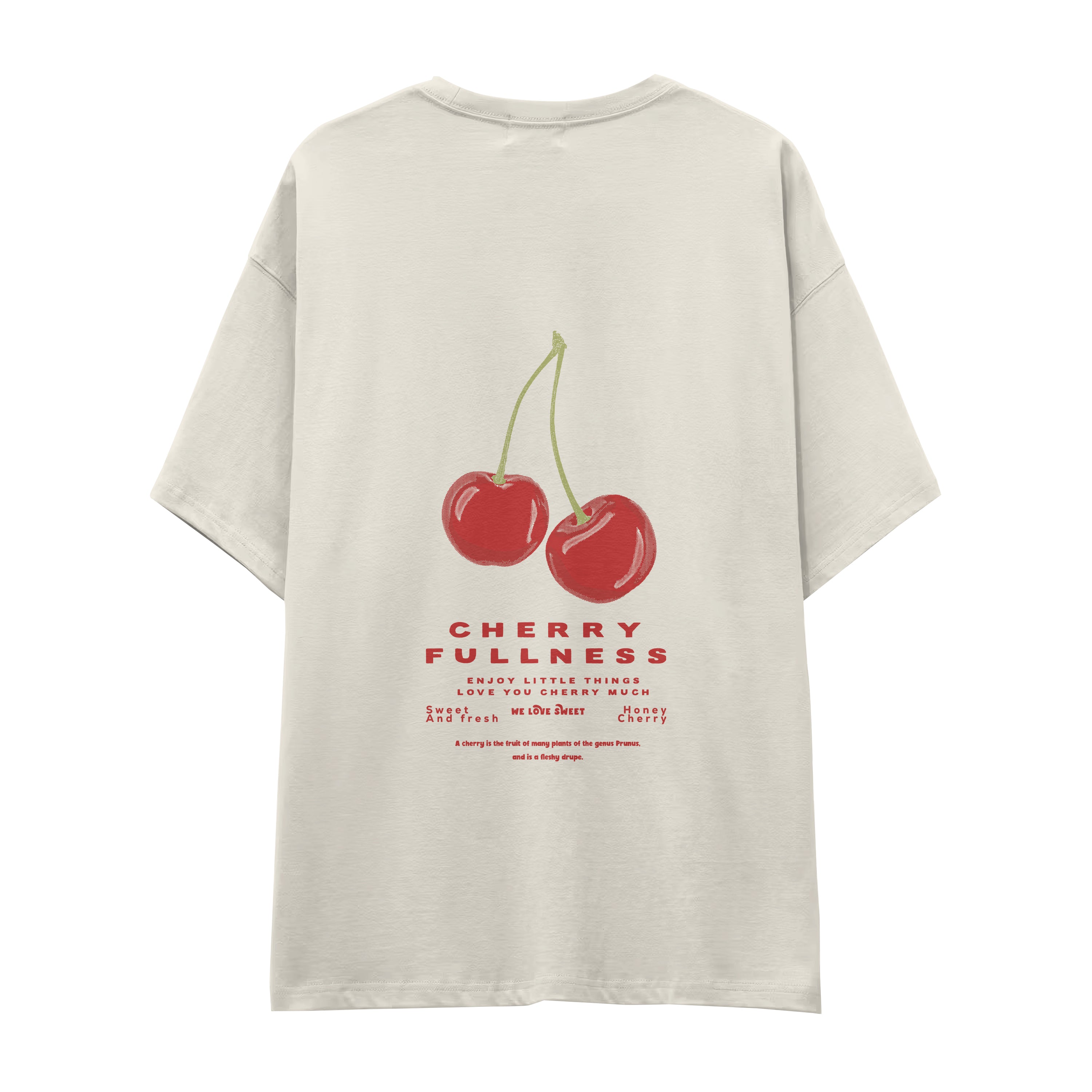 Cherry Mood Oversize Tişört