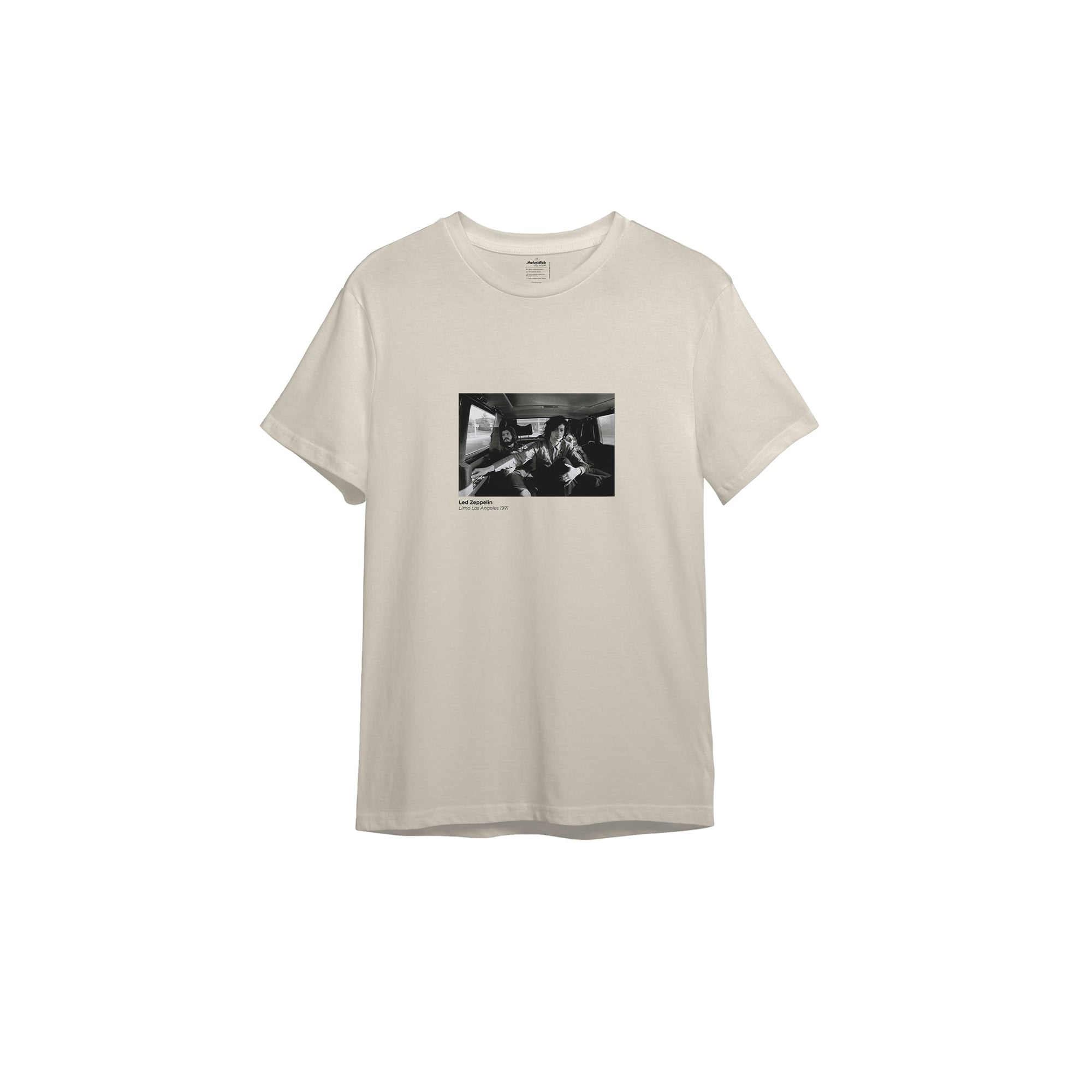 Led Zeppelin Limo Los Angeles 1971 Tişört