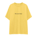 Not Your Baby Oversize Tişört