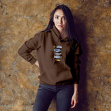 Marine Pattern Study Oversize Hoodie