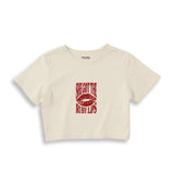 Ruby Lips Crop Tişört