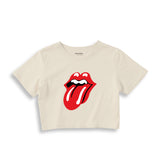 The Rolling Stones Crop Tişört
