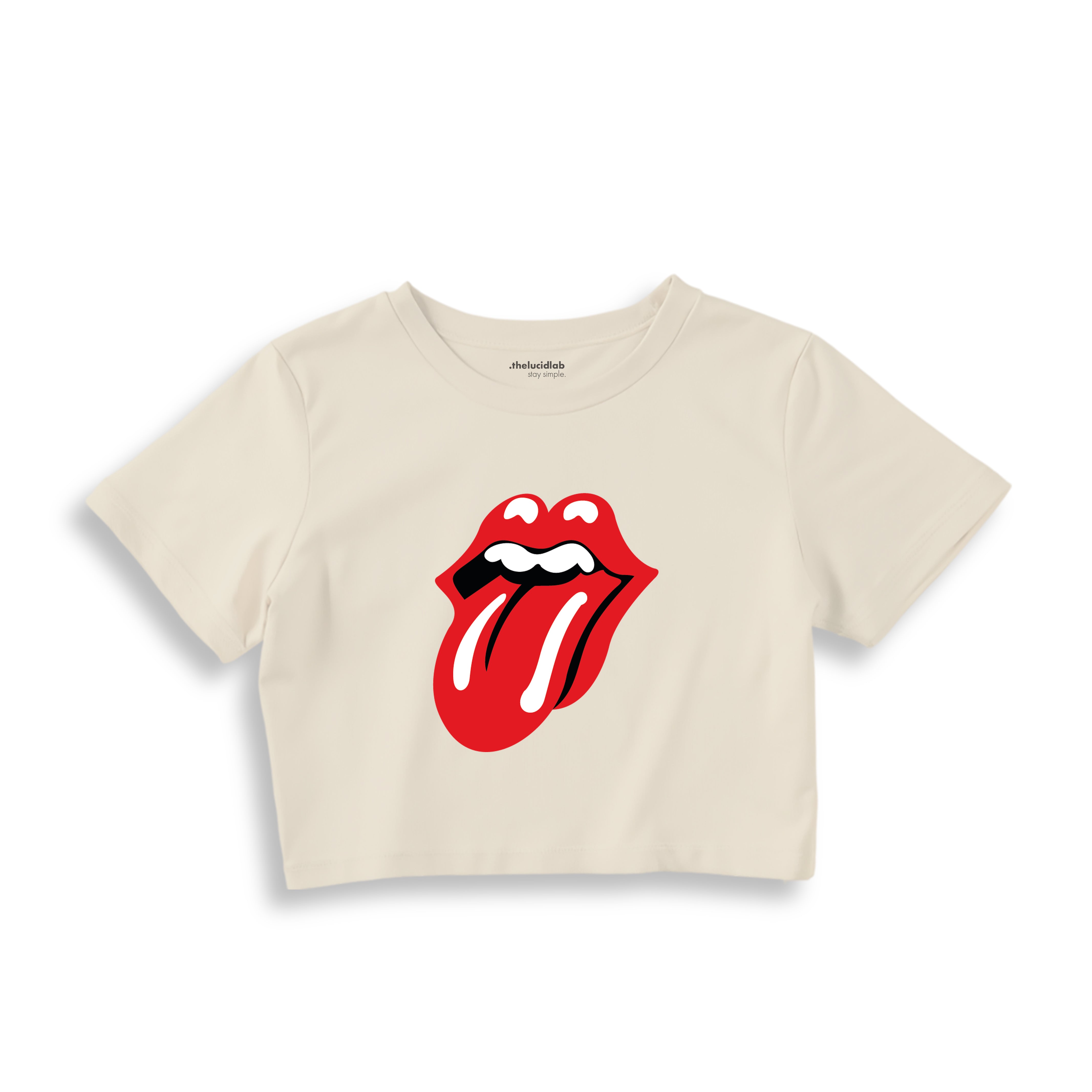 The Rolling Stones Crop Tişört