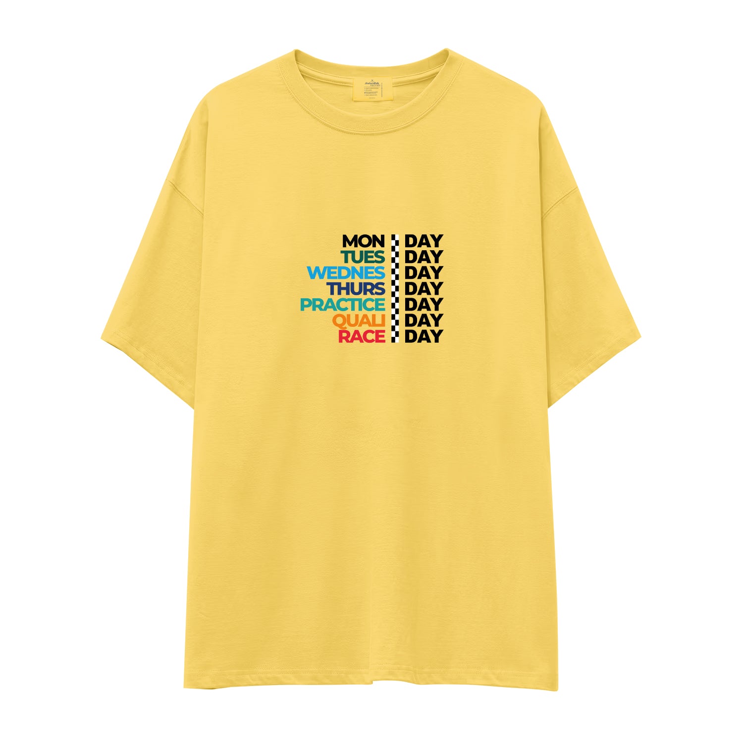 Formula 1 / Week Days Oversize Tişört