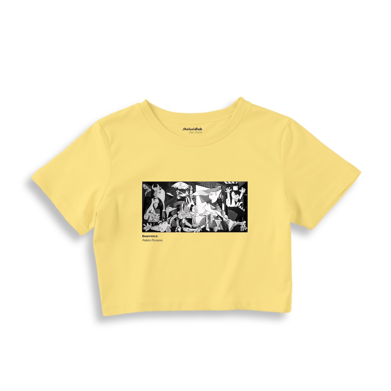 Guernica Crop Tişört