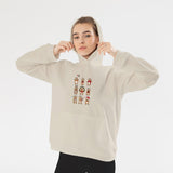 Christmas Reindeer Crew Hoodie
