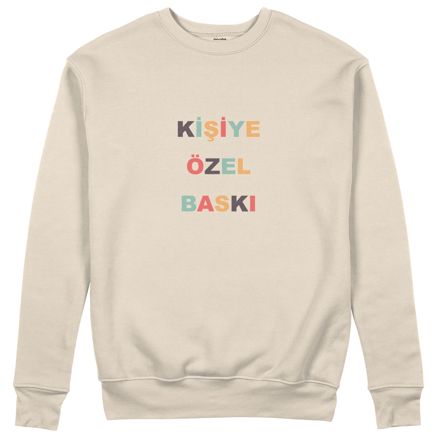 Kişiye Özel Baskılı Sweatshirt