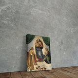 The Sistine Madonna Kanvas Tablo