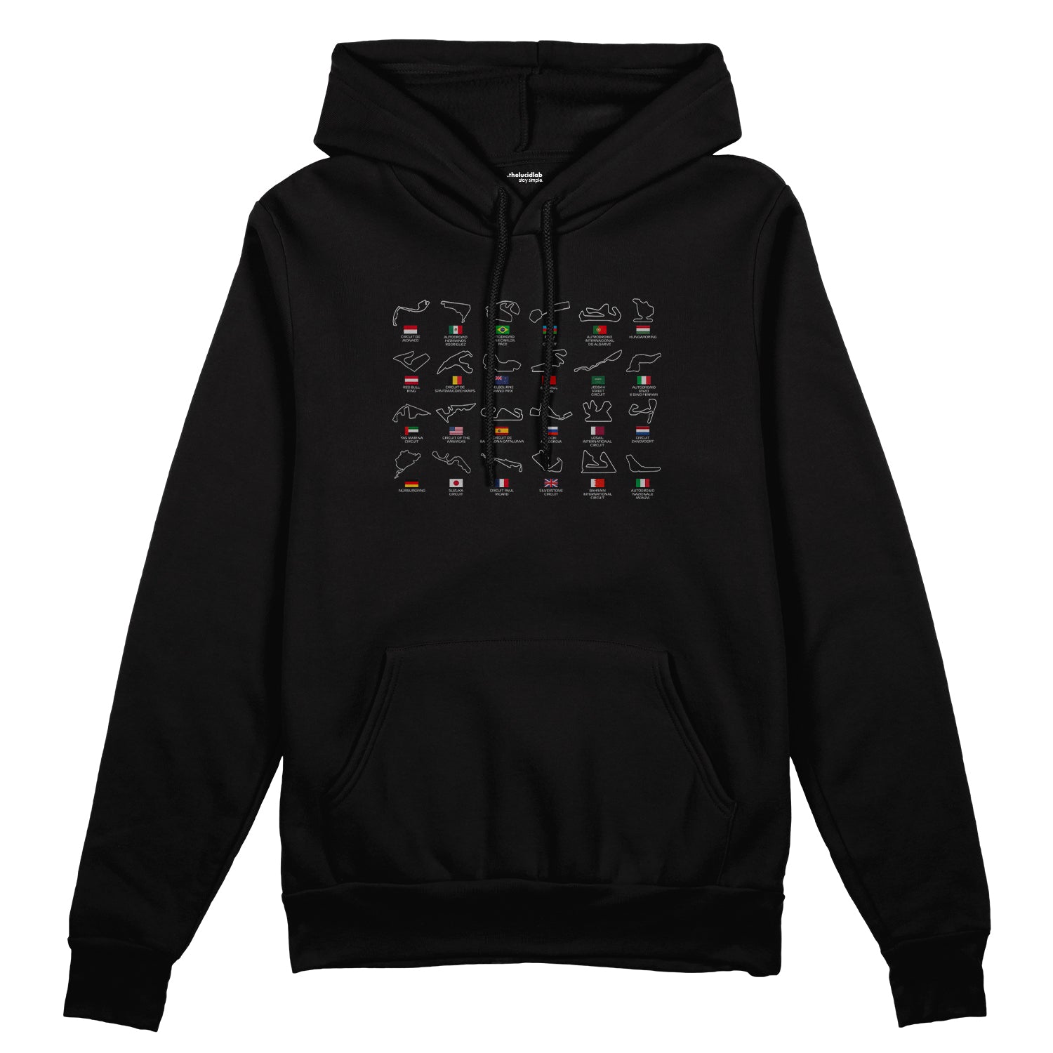 All Tracks / Formula 1 Pistleri Oversize Hoodie