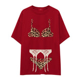 Noir Seduce – Leopard Oversize Tişört