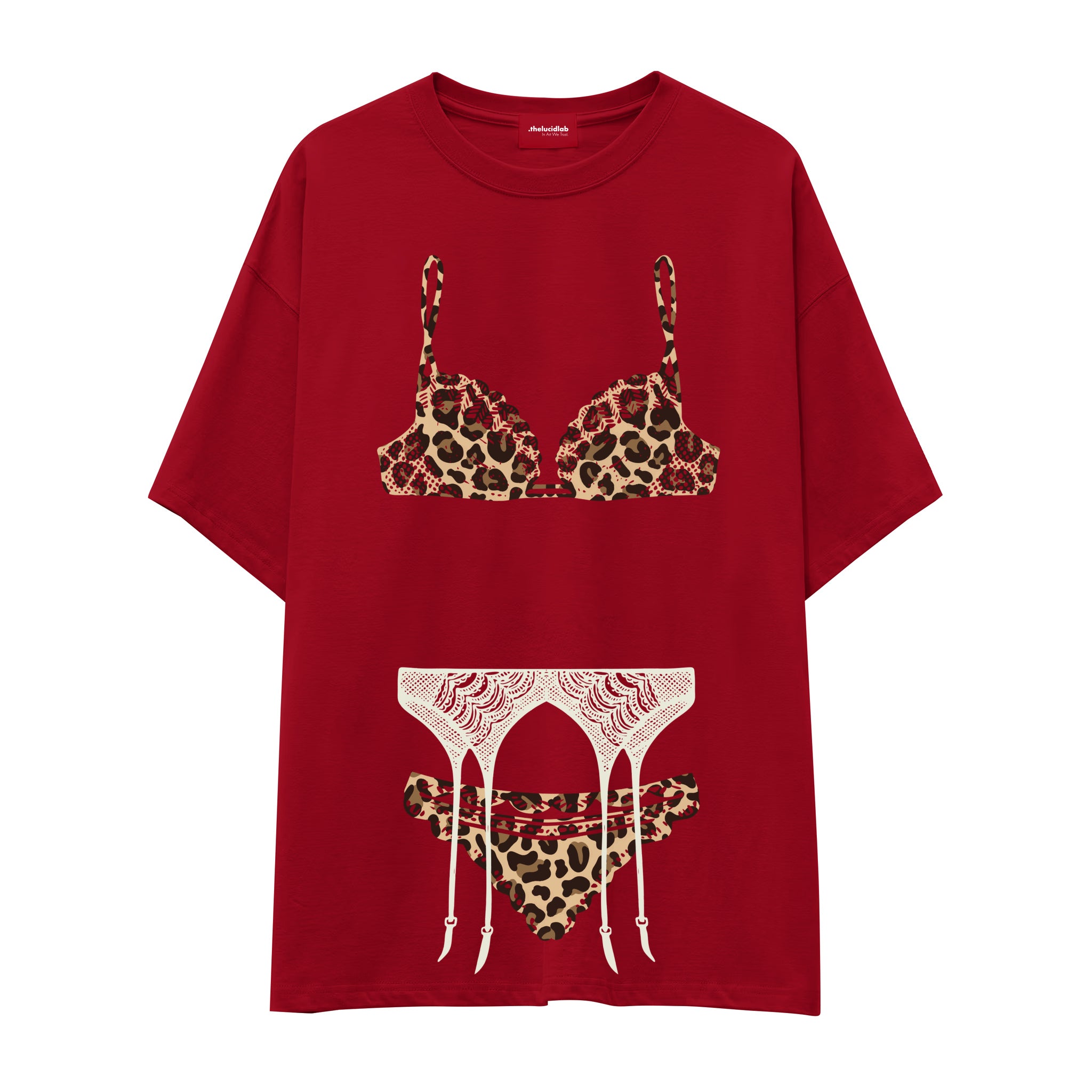 Noir Seduce – Leopard Oversize Tişört