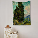 Cypresses - Selviler Duvar Örtüsü