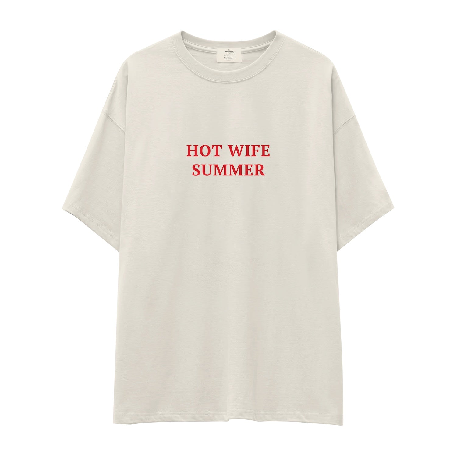 Hot Wife Summer Oversize Tişört