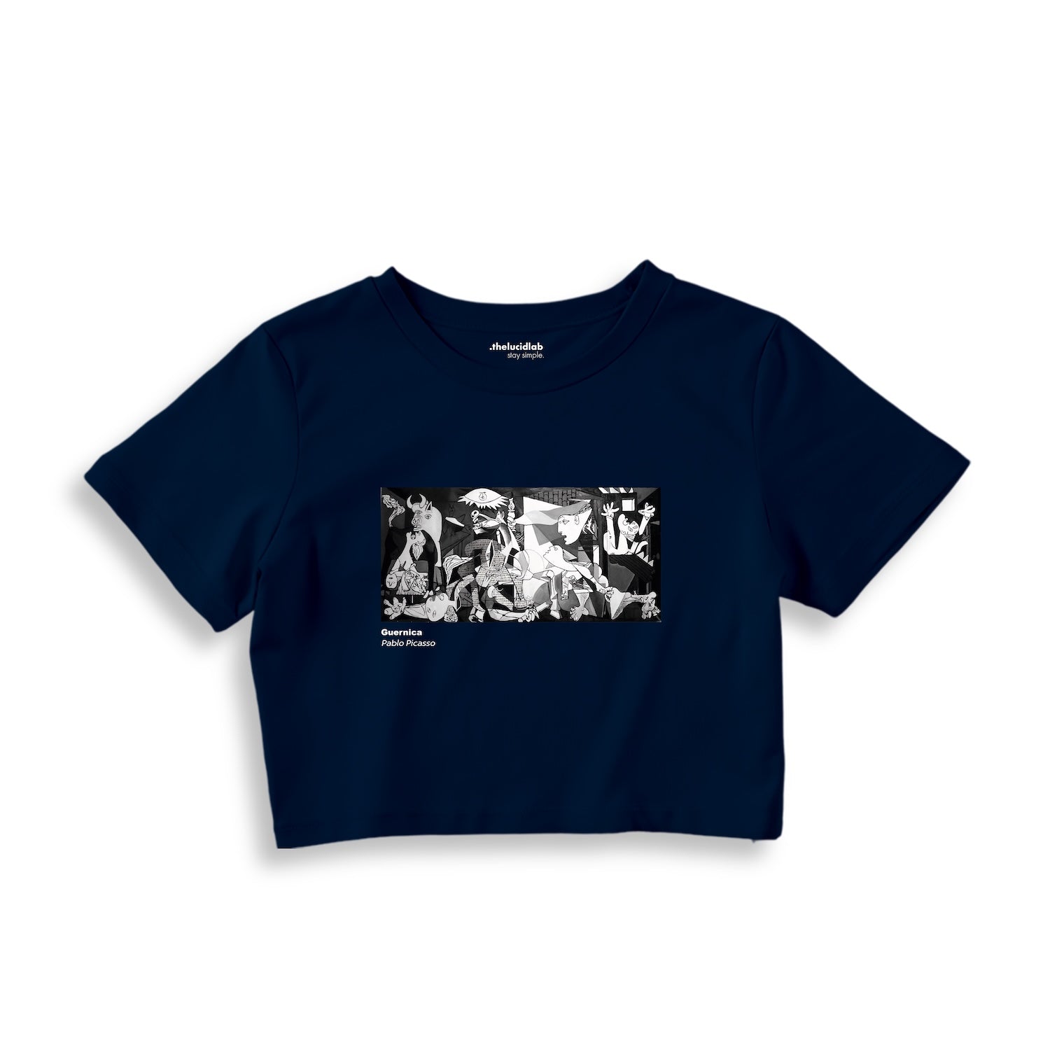 Guernica Crop Tişört