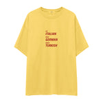 Eat Drive Marry Oversize Tişört