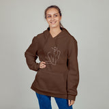Women / Kadın Silüeti Oversize Hoodie