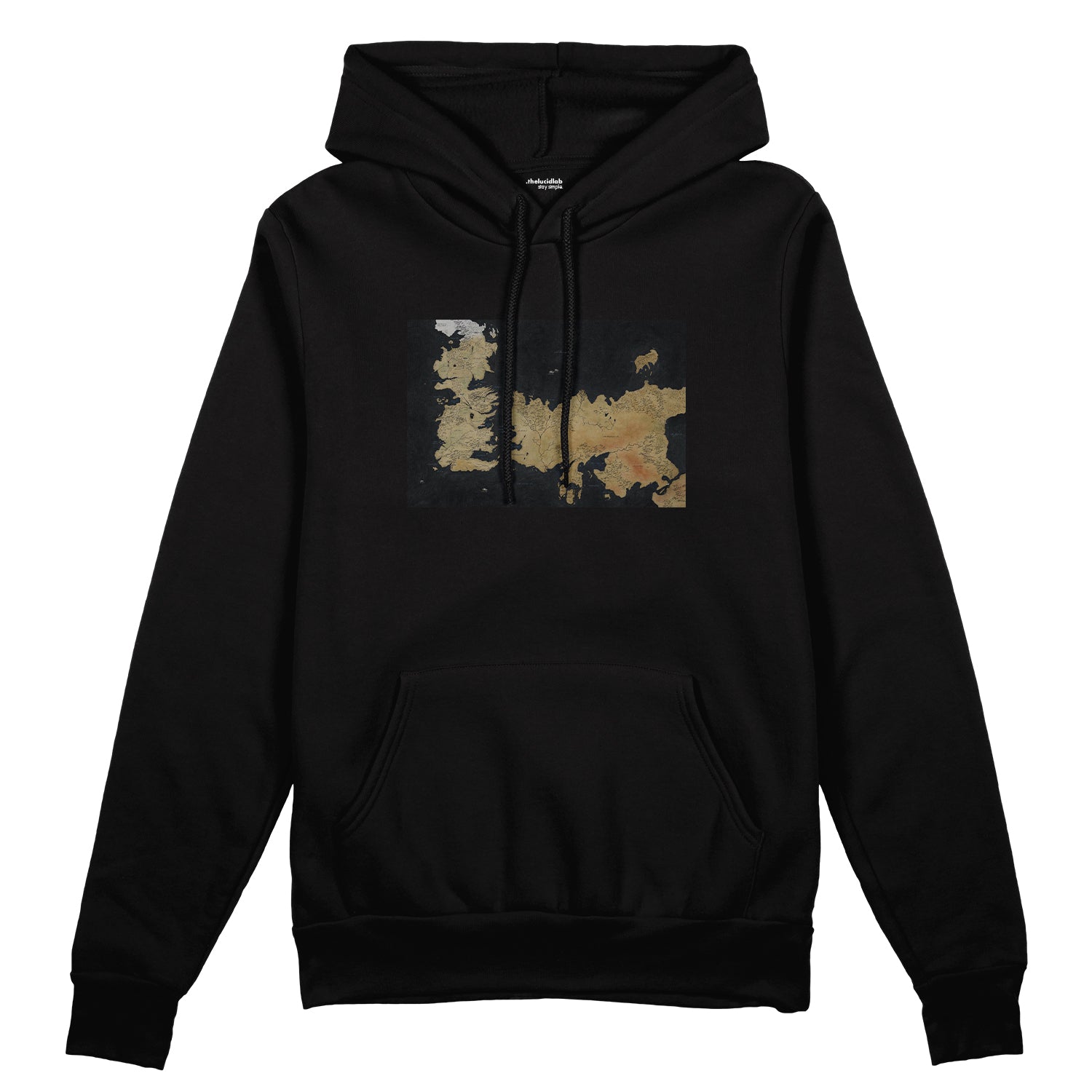 Game Of Thrones Map Oversize Hoodie
