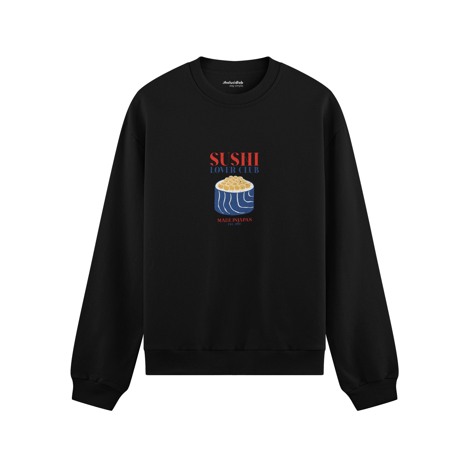 Sushi Lover Club Oversize Sweatshirt