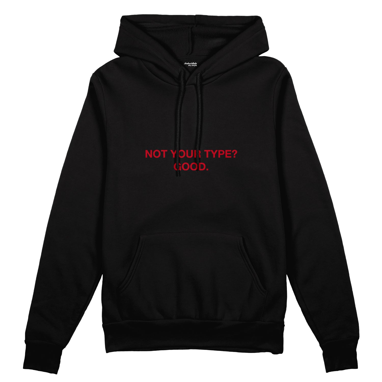 Not Your Type Oversize Hoodie
