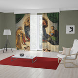 The Sistine Madonna Fon Perde
