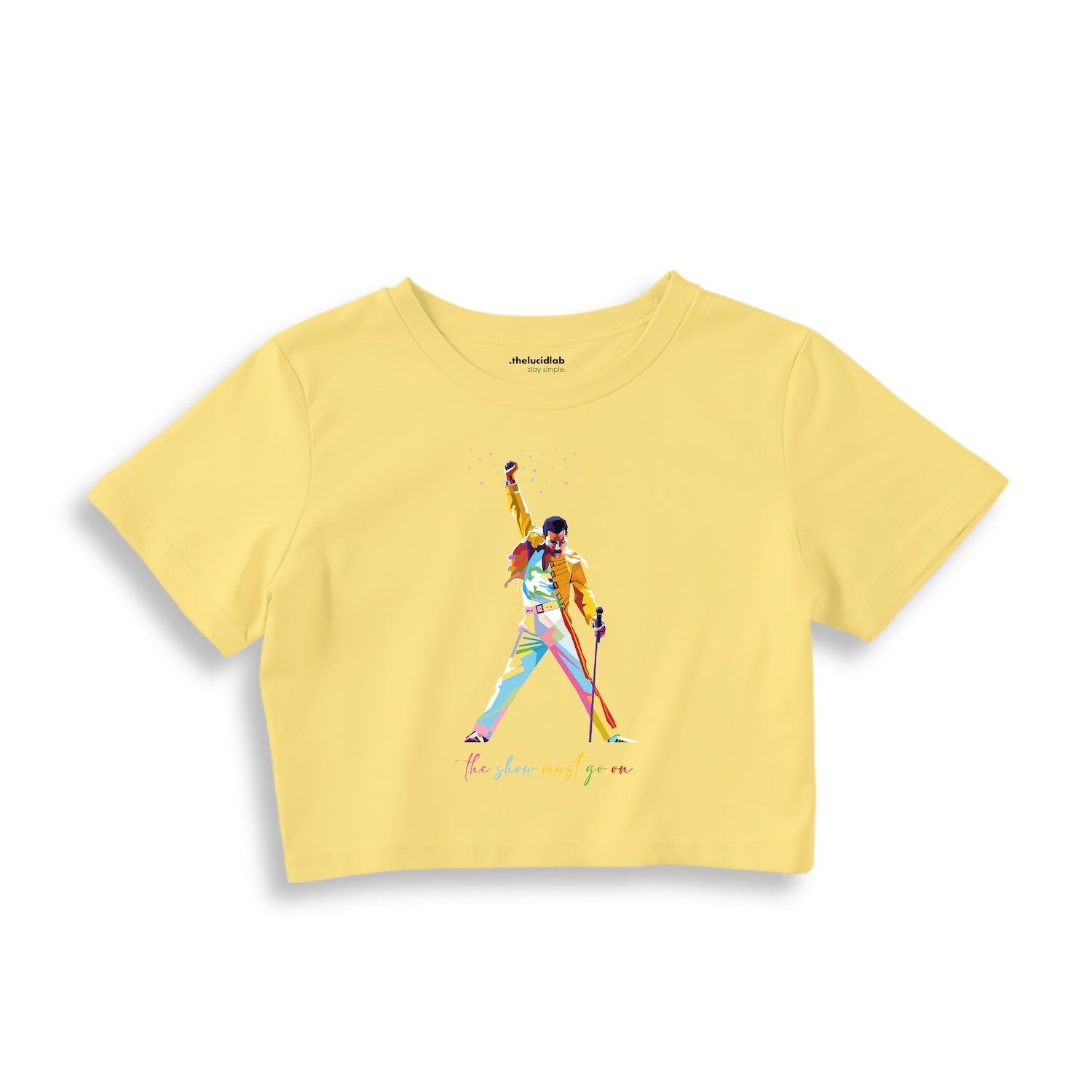 Freddie Mercury Crop Tişört