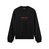 Kiss Now Talk Later Oversize Sweatshirt