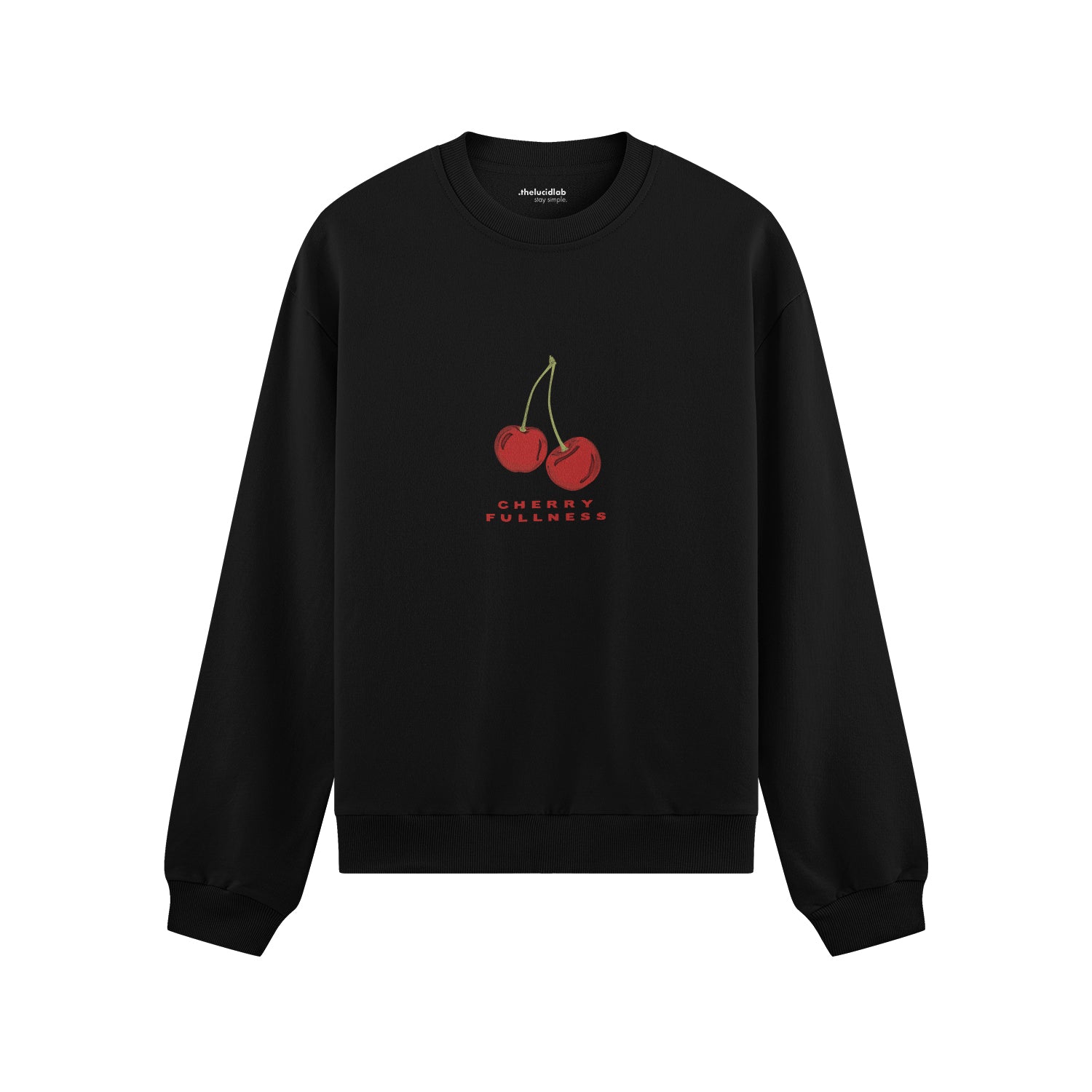 Cherry Fullness Oversize Sweatshirt