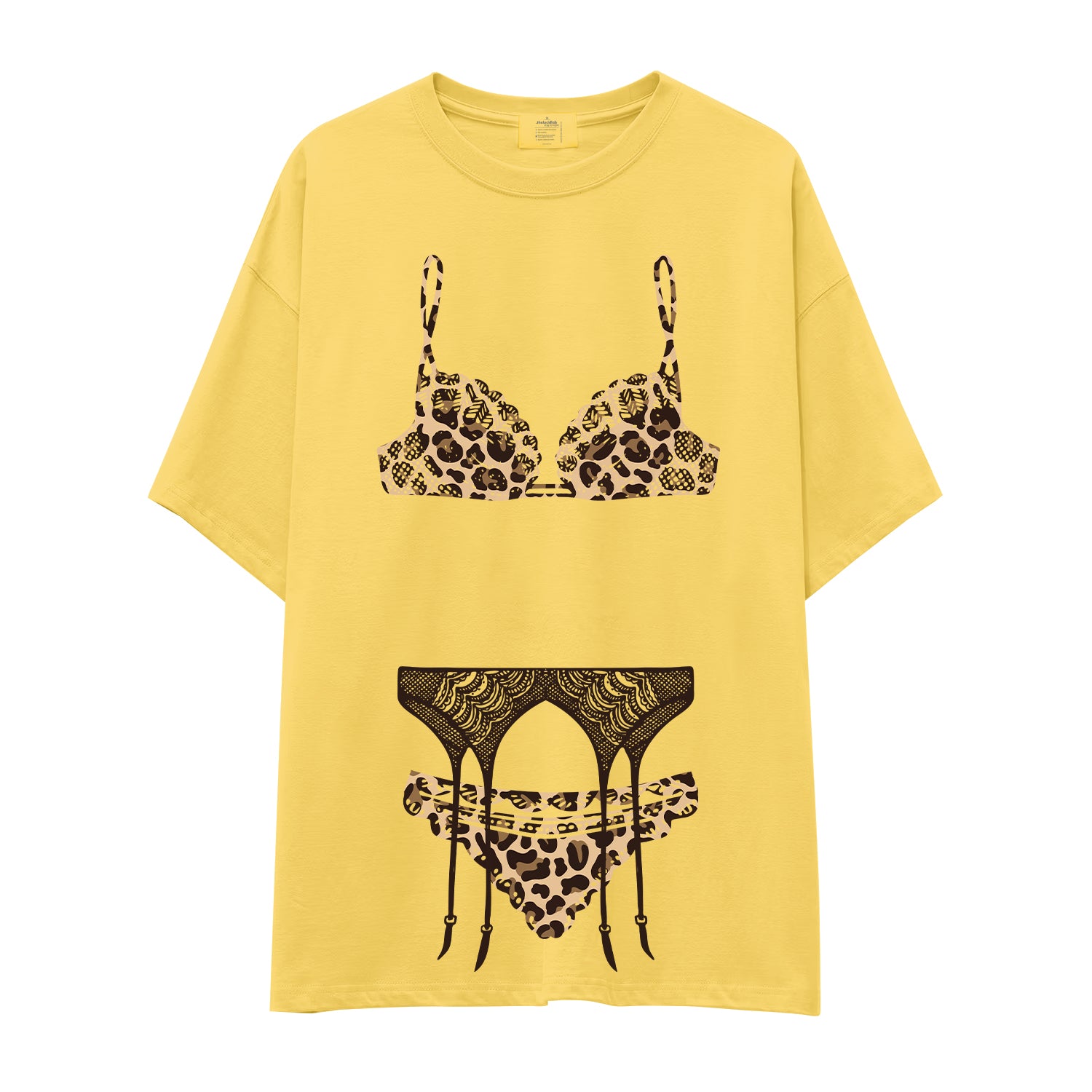Noir Seduce – Leopard Oversize Tişört