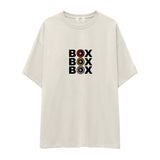 Box Box Box Oversize Tişört