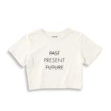 Past Present Future Crop Tişört
