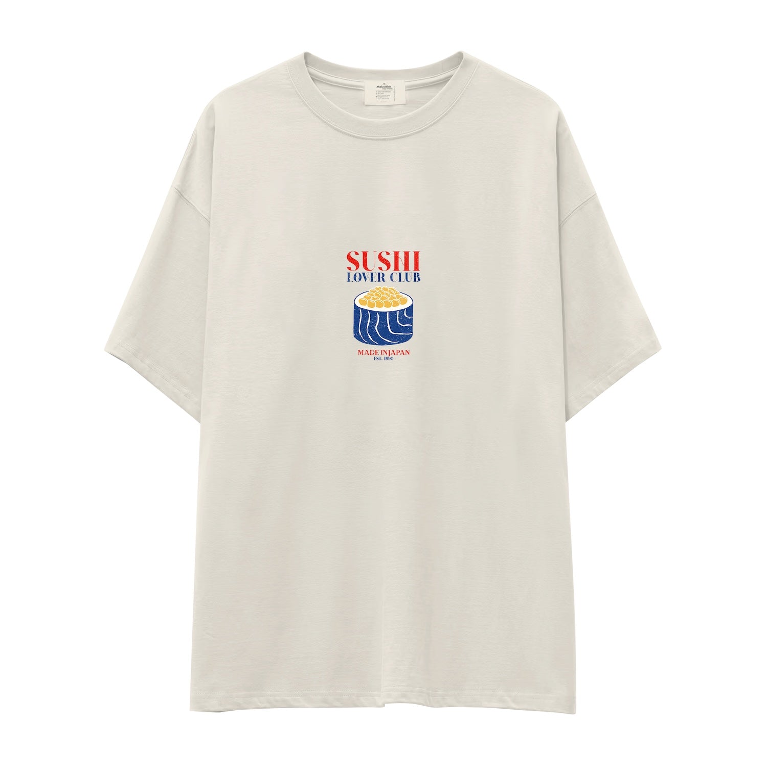 Sushi Lover Club Oversize Tişört