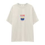 Sushi Lover Club Oversize Tişört