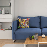 Simpsons Çift Taraflı Kırlent Kılıfı 2 Adet