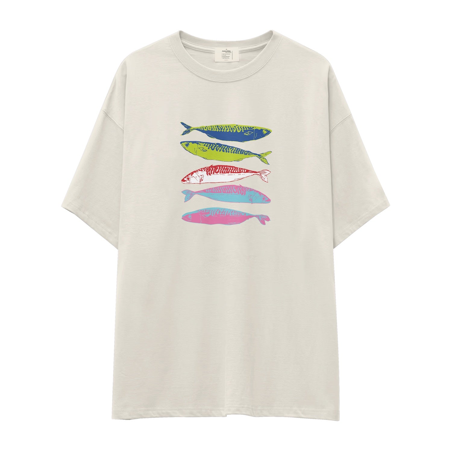 Warhol’s Sardines Oversize Tişört
