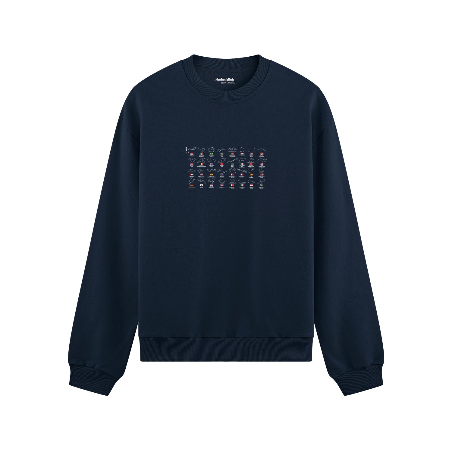 All Tracks / Formula 1 Pistleri Oversize Sweatshirt