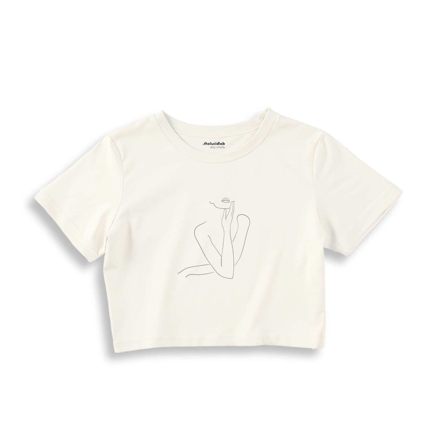 Women / Kadın Silüeti Crop Tişört