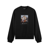 Friends Silüetli Oversize Sweatshirt