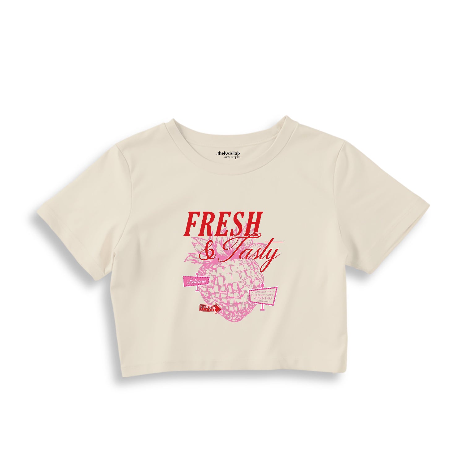 Fresh & Tasty Crop Tişört