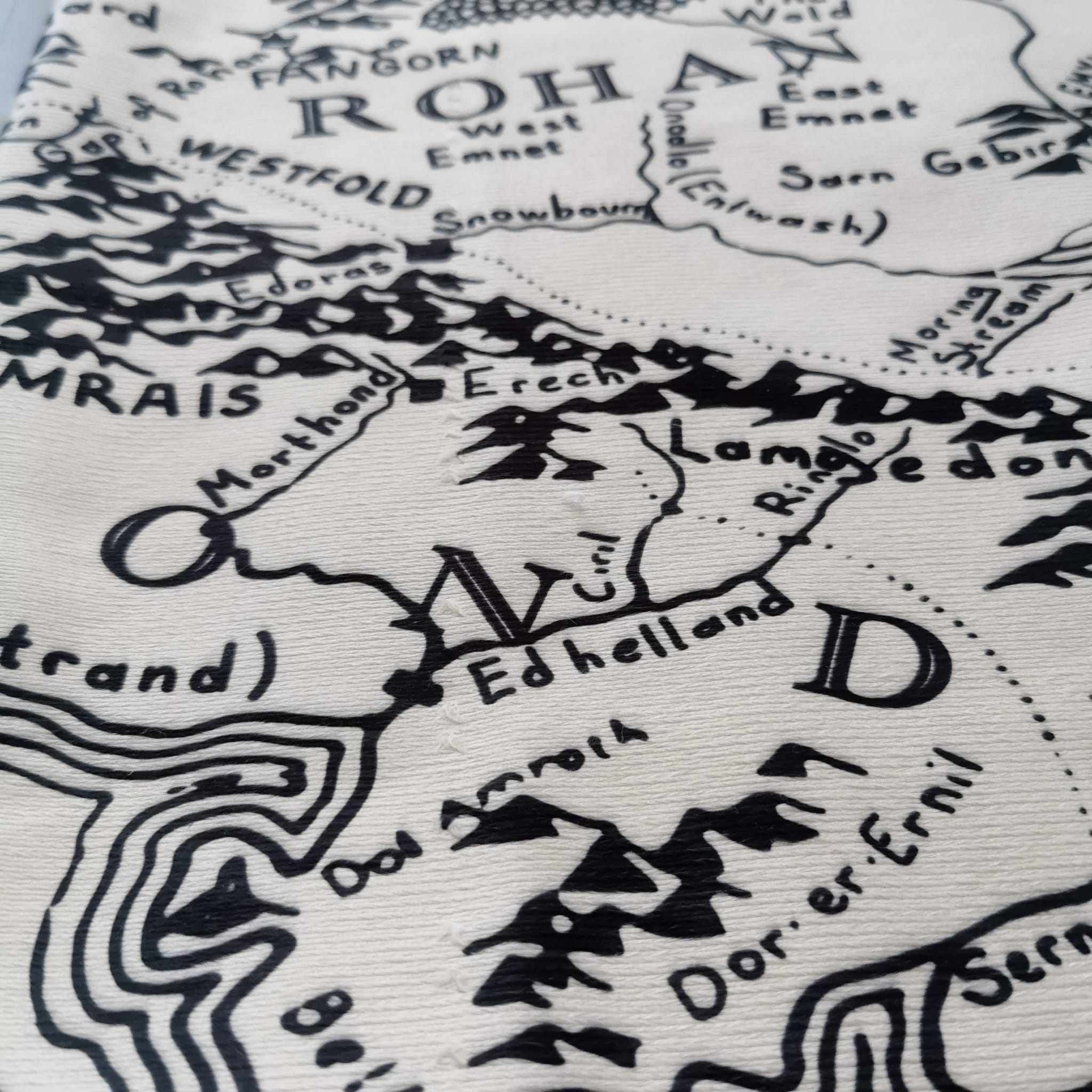 Lord of the Rings Middle Earth Map Beach Towel OUTLET thelucidlab