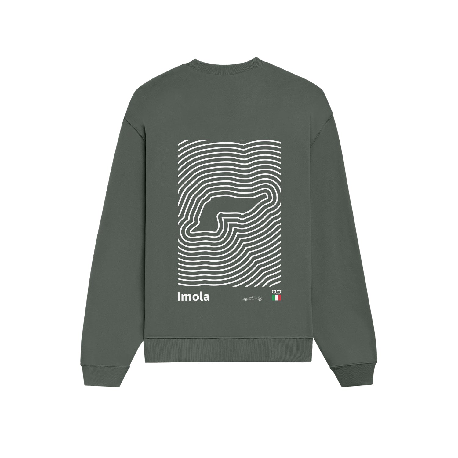 Imola Circuit Artwork Oversize Sweatshirt