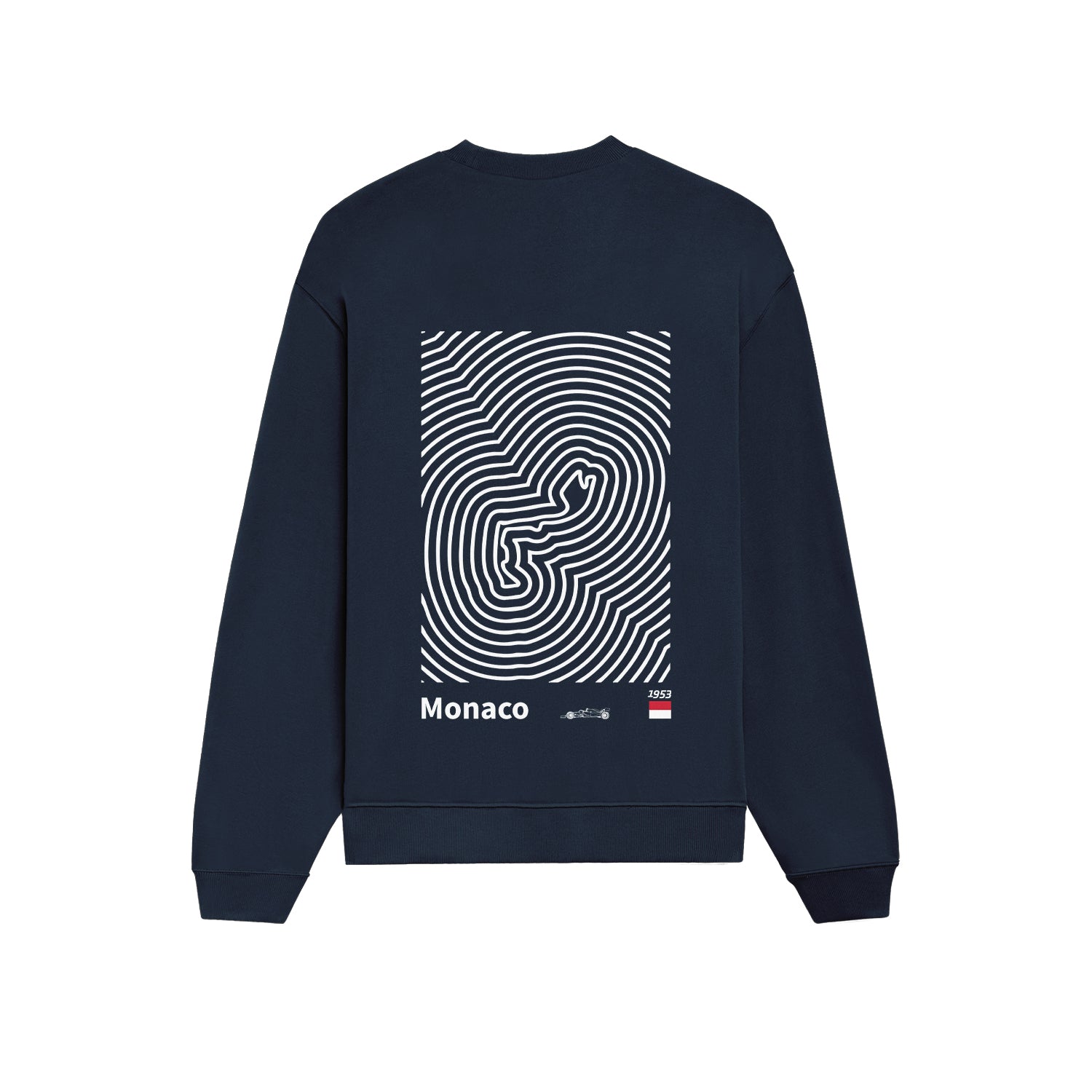 Circuit de Monaco Artwork Oversize Sweatshirt