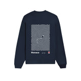 Circuit de Monaco Artwork Oversize Sweatshirt